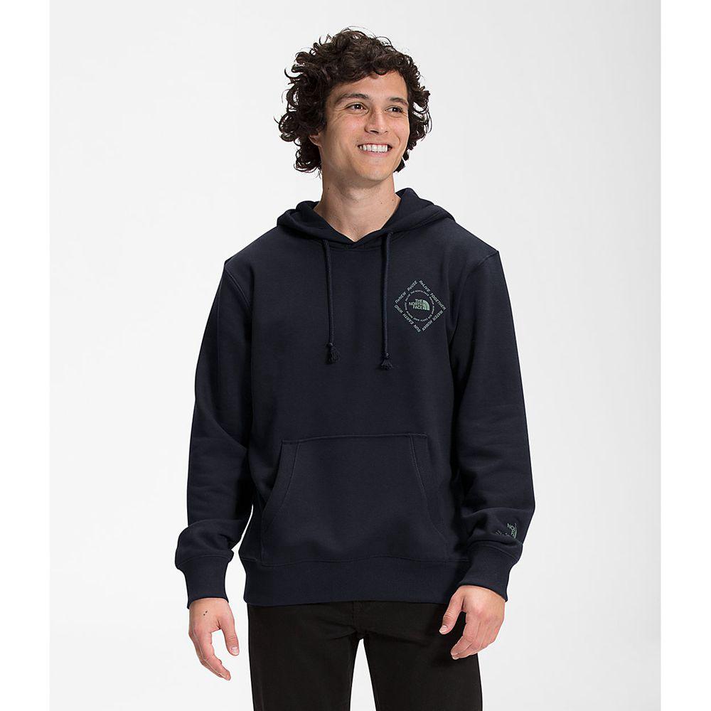 The North Face Himalayan Bottle Source Pullover Ανδρικα Φούτερ Hoodie - Σκουρο Μπλε (TIRM70214)